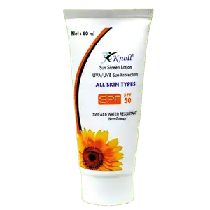 Knoll Sun Screen SPF 50 Lotion 60ml